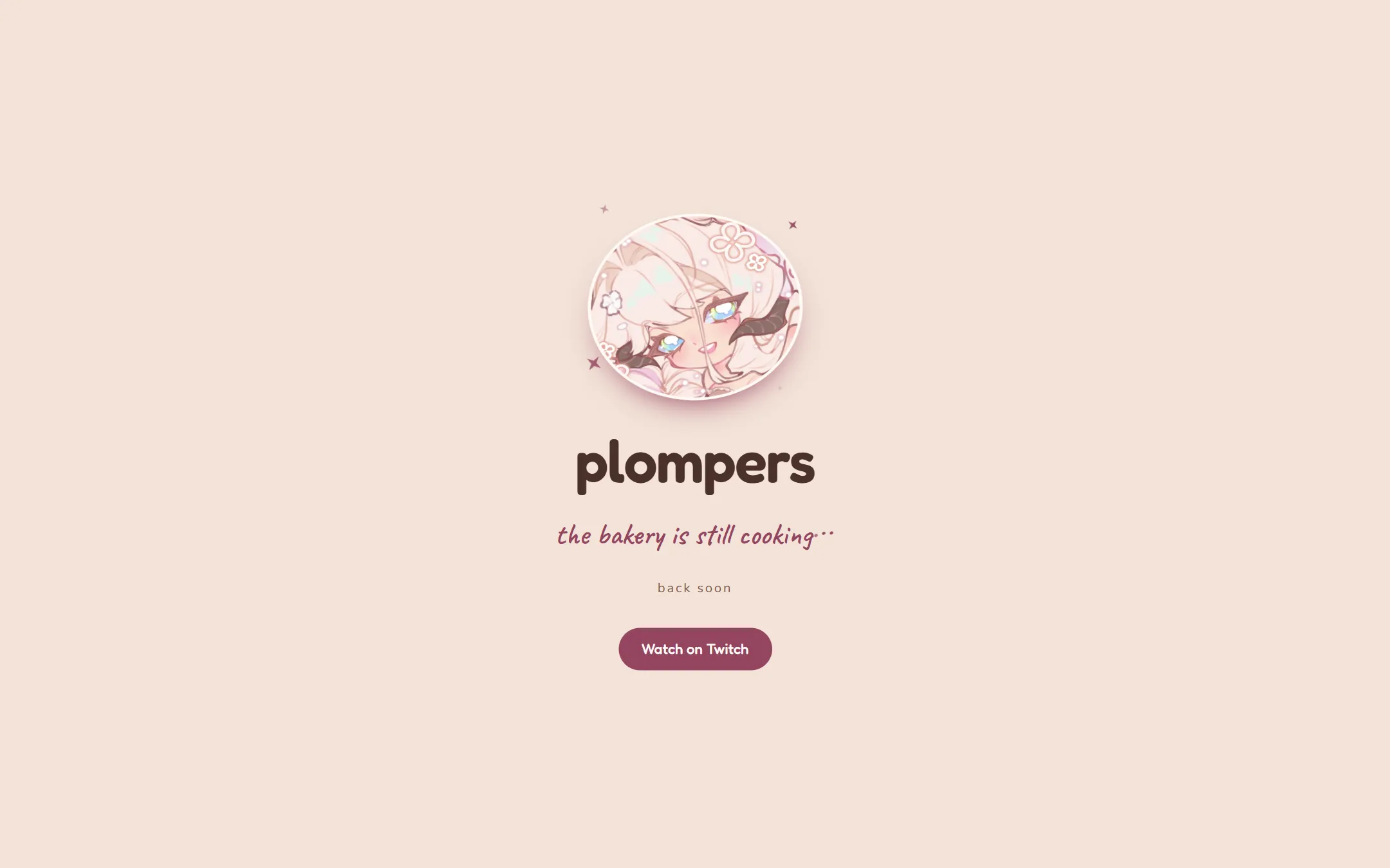 Full page render of the Plompers site.